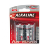 Image de Ansmann 1513-0000 Pile alcaline, Baby (C), pack de 2 (1513-0000), 7,2mAh