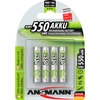 Image de Ansmann 5030772 1x4 maxE NiMH Akku Micro AAA 550 mAh