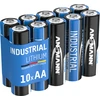 Image de ANSMANN 1502-0005 ANSMANN Pile lithium "Industrial" Mignon AA, pack de 10