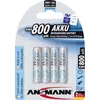 Image de Ansmann 5035042 1x4 Ansmann maxE Batterie NiMH Micro AAA 800 mAh 5035042
