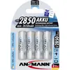 Image de ANSMANN Mignon - pile 4 x type AA - NiMH - (rechargeable) - 2850 mAh
