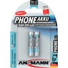 Image de Ansmann 5035332 1x2 maxE NiMH Akku Micro AAA 800 mAh DECT PHONE