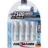 Image de Ansmann 5035442 1x4 Ansmann maxE NiMH Akku 2500 Mignon AA 2400 mAh