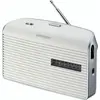 Image de Grundig Mobile Radio Music 60X WS white grey (FM, antenne télescopique et ferrite), Couleur:Blanc