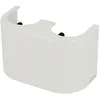 Image de Coffrage Design Simplex Blanc Pour Bloc Robinet Bitube Droit