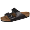 Image de Birkenstock 051191 mule unie à semelle profonde Arizona noir, noir, taille 38
