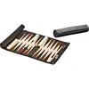 Image de Plateau de jeu de backgammon pliable Philos - Simili cuir (1713) (+)