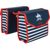 Image de Bike Fashion Sacoche de porte-bagages pour enfants Capt`n Sharky, bleu / blanc