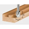 Image de Fraise à rainurer en spirale Festool HS, queue de 8 mm, HS Spi S8 D16/20 | 490949