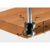 Image de Fraise à rainurer Festool à queue HW 8 mm HW S8 D22/16/R2,5+6 | 491140