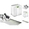 Image de Festool HK 85 EB-Plus-FSK 420 Scie circulaire à main Scie à onglets 1900W 230mm dans Systainer ( 574665 ) + lame de scie HW + rail à onglets