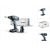 Image de Festool T 18+3 Li-Basic Perceuse-visseuse sans fil + Coffret de transport Systainer - sans Batterie ni Chargeur ( 574763 )