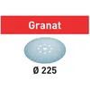 Image de Boîte 25 Disques Abrasifs Granat Stf D225 Mm Grain 120 Festool 205657