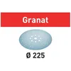 Image de Lot De 5 Disques Abrasifs Granat Stf D225 Mm Grain 120 Festool 205666