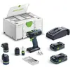 Image de Festool Perceuse-visseuse sans fil T 18+3 HPC 4,0 I-Set