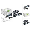 Image de Meuleuse d'angle sans fil AGC 18-125 5,0 EBI-Plus - FESTOOL - avec 2 batteries 18v 5.0Ah - chargeur - sytainer - 577700