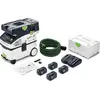 Image de Festool CTMC MIDI I-Plus Aspirateur sans fil mobile 36 V ( 2x 18 V ) Classe de poussière M ( 577672 ) + 4x batterie 5,0 Ah + chargeur double + Systainer