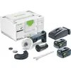 Image de Meuleuse d'angle 18V AGC 18-125 5,0 Ebi-Plus + 2 batteries 5Ah + chargeur rapide + coffret SYSTAINER - FESTOOL - 578368