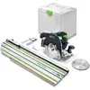 Image de Festool HKC 55 KEB-Basic-FSK 420 Scie circulaire portative sans fil 18 V 160 mm Brushless ( 578704 ) + rail de coupe + Systainer - sans batterie, sans chargeur