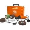 Image de Fein Set de polisseuses d'angle WPO 14-25 E Coffret en acier inoxydable, 72214950010