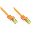 Image de Good Connections Patchkabel m. Cat.7 Rohkabel orange 15m