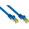 Image de Good Connections Patchkabel m. Cat.7 Rohkabel blau 2m