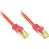 Image de Bonnes connexions Patchkabel m. Cat.7 Rohkabel rot 5m