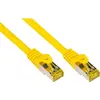Image de Good Connections Patchkabel m. Cat.7 Rohkabel gelb 1m