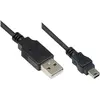 Image de Good Connections 3310-AM01 Good Connections USB2.0 Kabel A-Mini B5pol. schw. 0,15m