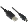 Image de Good Connections USB2.0 Kabel A-Mini B5pol. schw. 0,3m