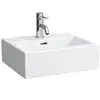 Image de Laufen Living - Lave-mains 450x380 Mm, Avec 1 Trou Pour Robinetterie, Blanc H8154320001041
