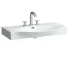 Image de Laufen - Palace Lavabo Encastré, 3 Trous Pour Robinet, Avec