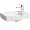 Image de Laufen - Pro S Lave-mains, Bassin Gauche, 1 Trou De Robinetterie,