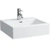 Image de Laufen - Living City Lavabo, 3 Trous Pour Robinet, Avec Trop-plein,