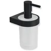 Image de Hewi 800.06.11065 Distributeur De Savon Liquide Dc En Verre Avec Support Système 800