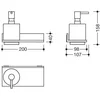 Image de Tablette Hewi Avec Distr Savon S 900 Q,