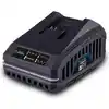 Image de Scheppach Chargeur rapide SBC4.5 | 4,5 A pour batteries Li-Ion | 230 - 240 V | 120 W | convient pour Scheppach IXES série 20-Volt