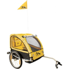 Image de Remorque vélo M-Wave ALUMINIUM pour enfants et bagages, 640092