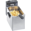 Image de Bartscher A 165.110 MINI II Friteuse, boîtier en acier inoxydable, 2200 watts, réservoir d'huile de 4 l, minuterie