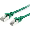 Image de equip CU Câble patch S/FTP 2xRJ45 Cat.6 250MHz vert 10,0m