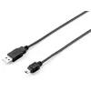 Image de Equip Kabel USB-A2.0->Mini-B St/St 1.80m schwarz Polybeutel