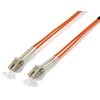 Image de Equip 254415 Equip LWL Patchkabel LC->LC 5.00m Multimode Duplex OM2 or Polybeutel