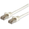 Image de Equip Patchkabel Cat6A Cat7Pro S/FTP 2xRJ45 0.50m weiß LSZH Polybeutel