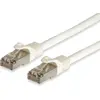 Image de equip 605714 Catégorie 7 Câble réseau - 5 m - oui - 1 x RJ-45 mâle réseau - 1 x RJ-45 mâle réseau - blanc
