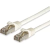 Image de Equip Câble patch Cat6A Cat7Pro S/FTP 2xRJ45 10.00m blanc LSZH Polybag