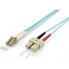 Image de Equip LC/SC Câble de raccordement à fibre optique, OM3, 10m