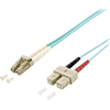 Image de Equip LC/SC Câble de raccordement à fibre optique, OM3, 1.0m