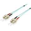 Image de Equip Câble de raccordement à fibre optique SC/SC, OM3, 10m