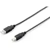 Image de Equip 128861 Câble USB 2.0 Type A vers Type B, 3.0m , Noir - Neuf