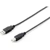 Image de Equip Câble USB 2.0 Type A vers Type B, 5.0m , Noir